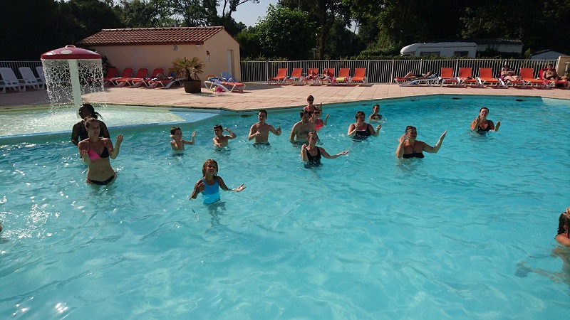 fitness piscine camping